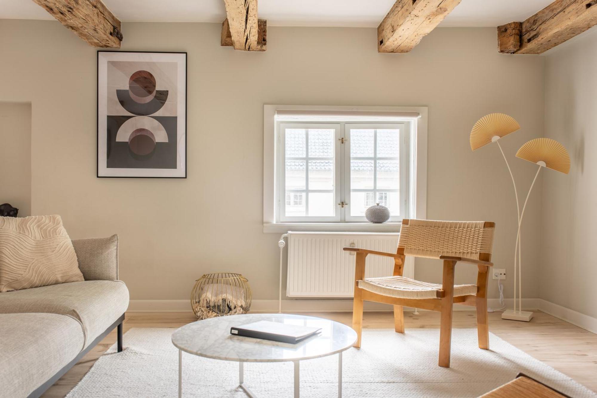 City Apartment With Exposed Ceiling Beams Copenhaga Exterior foto